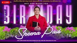 Happy birthday Sheena Paul