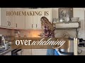 Homemaking Encouragement when Overwhelmed I Christian Homemaker