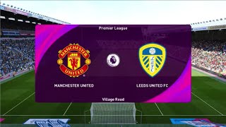 Manchester United vs Leeds United | English Premier League | Highlights | PES 2021