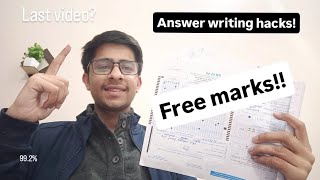 Last 10 days Easy Answer Writing HACKS to get FREE MARKS in boards class 10!  #cbse