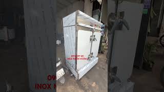Tủ hấp thực phẩm đa năng, tủ hấp cơm công nghiệp 100kg #tuhapthucpham#Inoxnhanvuong