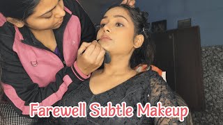 Farewell Party Makeup | Subtle Makeup Look