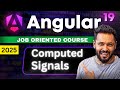 Angular 19 Tutorial #21 Computed Signals