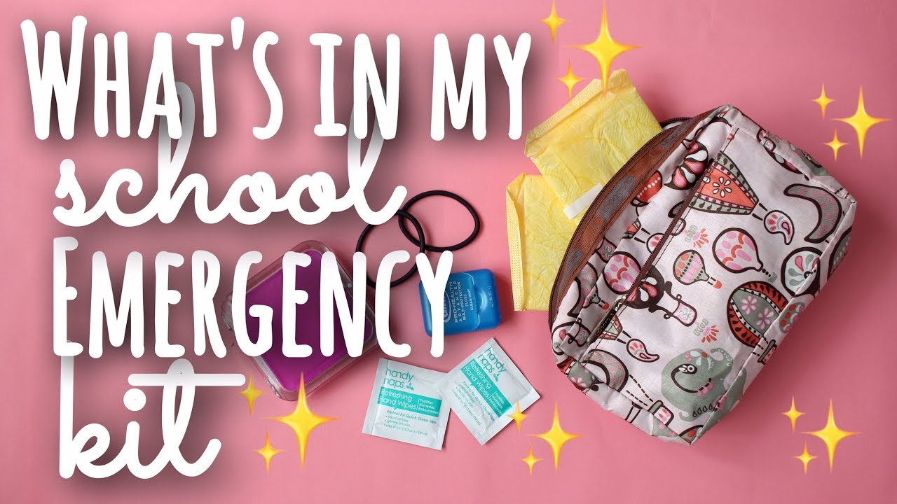 What S In My School Emergency Kit Simplymaci Youtube