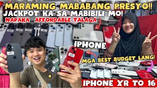 SULIT AT MAY MURA LANG MABIBILI NA IPHONE, MALAKI MA-SAVE MONG PERA DITO! | KAYA NAMAN JACKPOT!!