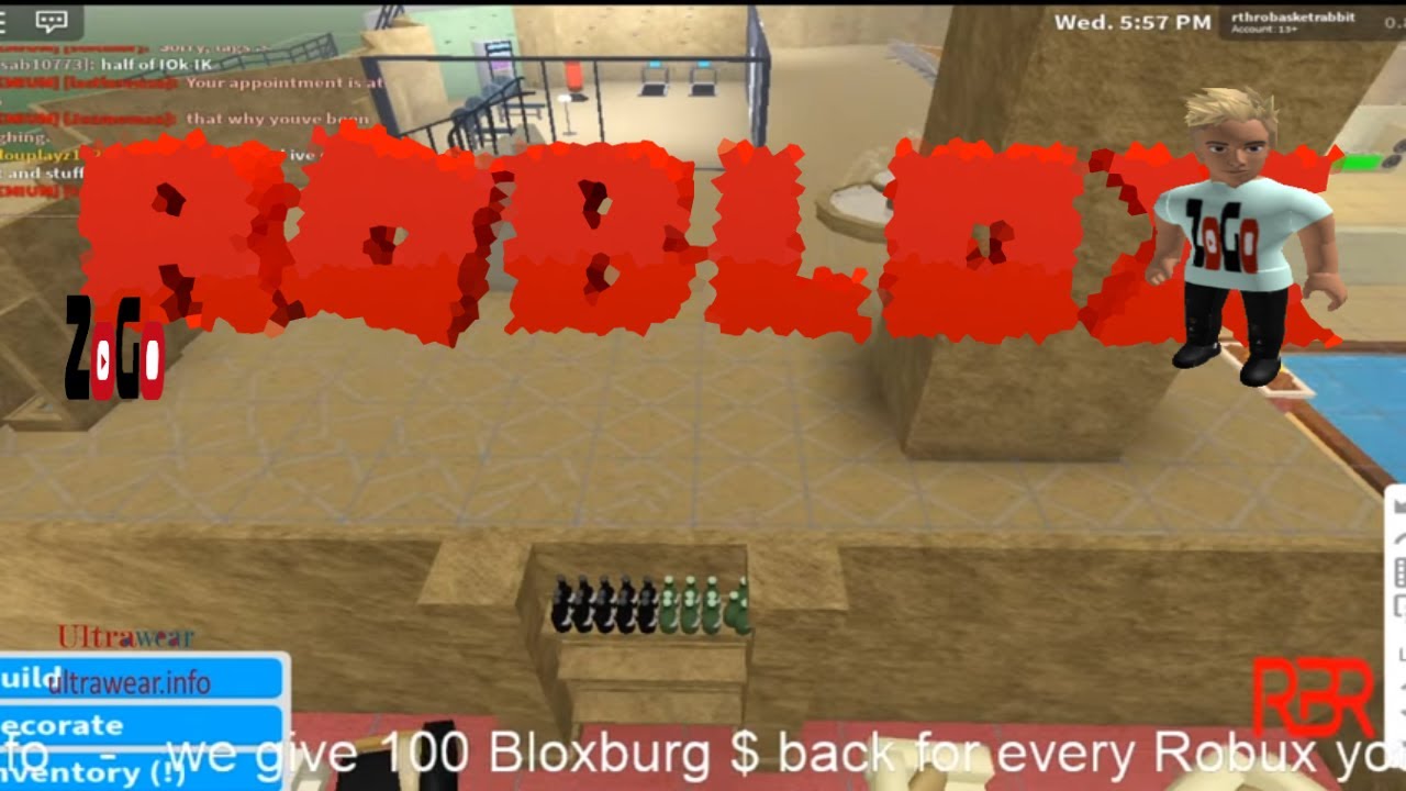 ROBLOX | BLOXBURG | Building-time W Coeptus..The Founder Of Bloxburg ...