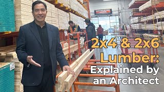 2x4 and 2x6 Lumbers Explained by an Architect