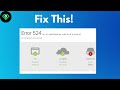 How to Fix 524 Error on LooksRare | A Timeout Error Occurred 524