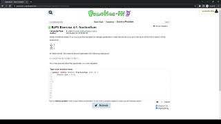 Exercise 4.1 (fractionSum) Java Tutorial || Practice-It