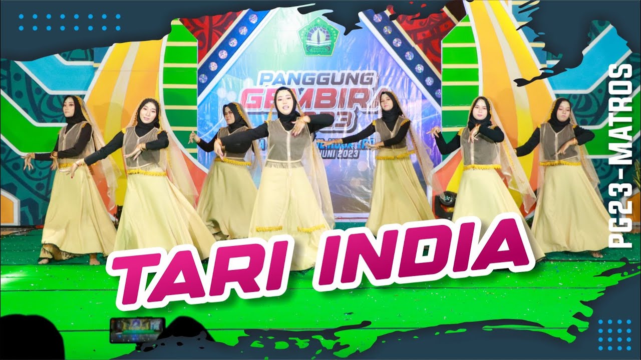 Tari India - Panggung Gembira MAMHTROSO 2023 - YouTube