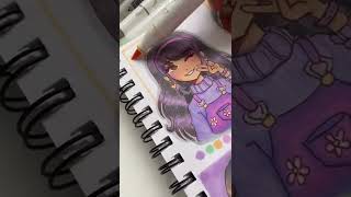 Filling my sketchbook✨ #shorts🎋drawing DISNEY’S TURNING RED🎋 fun!