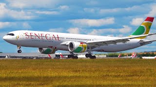 Impressive Air Senegal A330-900, ThrustReverser Failure | 31x Aviation Highlights Paris CDG