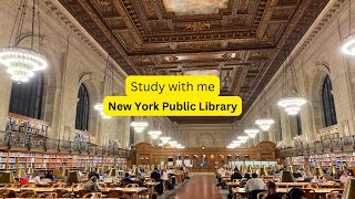 Study with me at New York Public Library | Feb 23, 2023