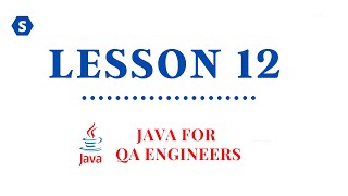 Java4QAE | Lesson 12 | Method Parameter and Return type