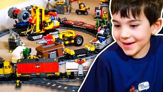 Lego City TRAINS Pretend Play! | Train Sets, Trucks, and Vehicle Toys for Kids | JackJackPlays