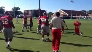 Alabama DL 9_23_2014 Practice