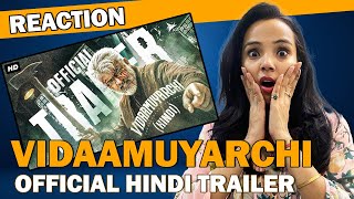 Vidaamuyarchi Hindi Trailer Reaction (2025) | Ajith Kumar, Trisha Krishnan