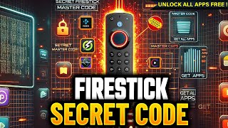 🔴SECRET Firestick Master CODE ! - GET ALL APPS !