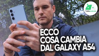 IL SOLITO OTTIMO GALAXY A55: sale di qualità ma non di prezzo