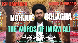 The Words of Imam Ali A.S | Maulana Syed Ali Raza Rizvi | 19th Ramadan 2022
