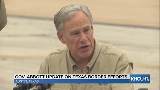 Governor Greg Abbott addresses Brownsville, Texas crash at bus stop that killed 8