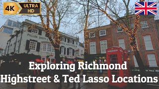 Exploring Richmond's Luxury Homes, Highstreet \u0026 Ted Lasso Filming Locations  Hidden Gems \u0026 Gift Shop