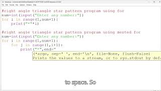 Star Pattern in Python | Right Angle Triangle & Inverted Triangle Patterns