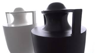 Square Handle Amphora Urn