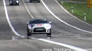 750HP Nissan GTR LOUD Flybys - HKS Exhaust