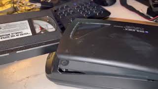 I now own an external VHS rewinder! Here’s the first REAL test!
