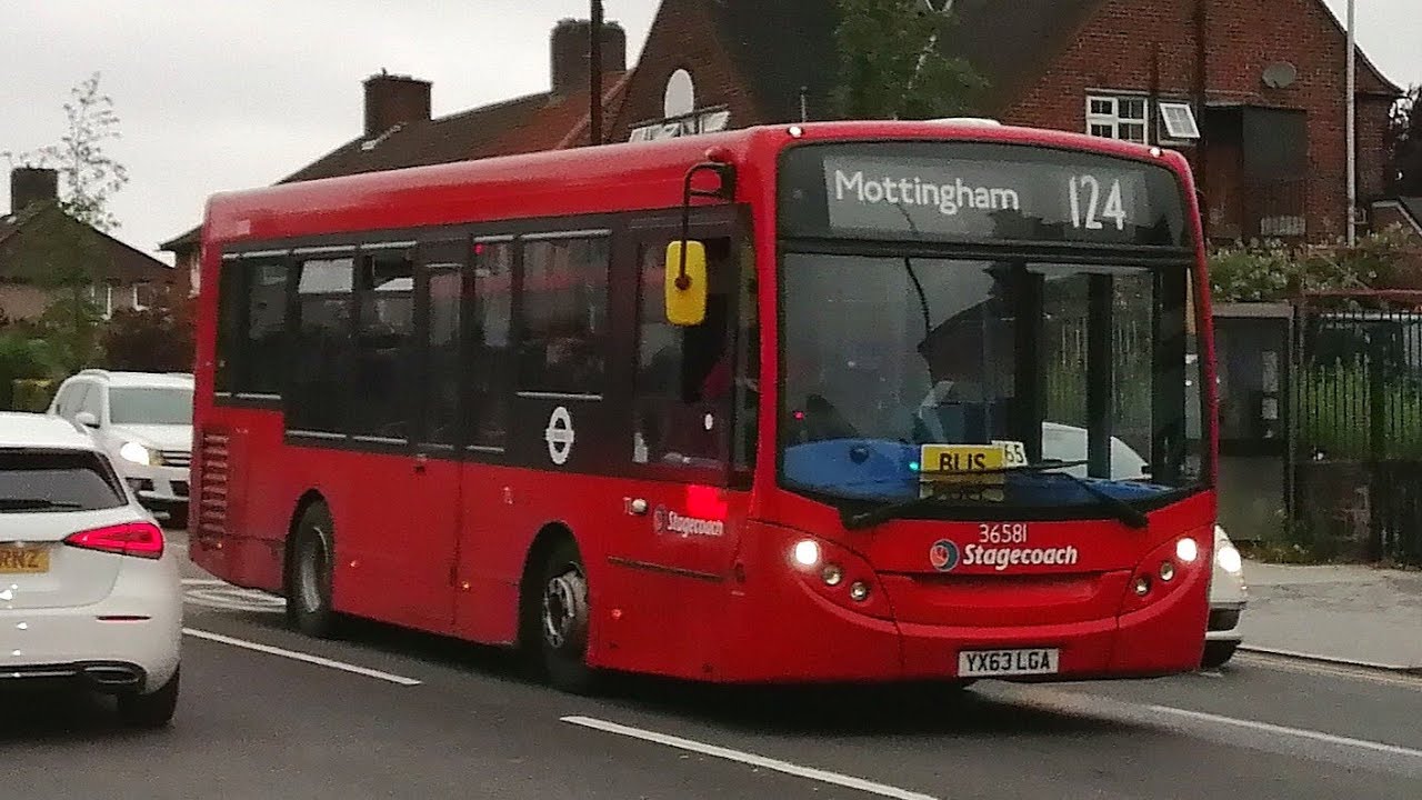 Route Visual Stagecoach London Route 124 36534 Lx12dho Joebusuk