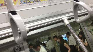 東京地下鉄日比谷線 往中目黑 東京メトロ 上野到銀座 70000系 Tokyo metro Hibiya sen To:Naka-Meguro. Ueno to Ginza.