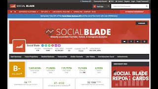 Video Guide - Analyze Instagram, Twitter, TikTok, Youtube, Twitch and Other Social with Socialblade