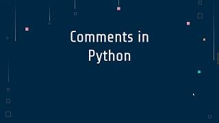 4 Adding Comments in Python