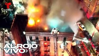 Arde edificio de apartamentos en El Bronx y 7 bomberos resultan heridos