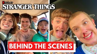 Stranger Things Season 4 bloopers scenes video || behind the scenes part 1
