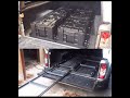 Diy truck bed drawer slides for organized tool storage  // metalwork diy how to