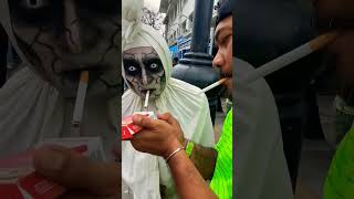 last tak dekho chota bhoot dikhega 🤣🤣 #youtubeshorts #viral #funny #trending #bhoot