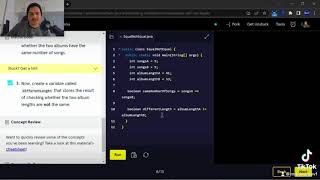 Codecademy Learn Java Week 8 #Part 2