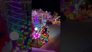 Burkman Holiday Home Christmas Lights in Frisco Texas Magical Holiday moments 2021