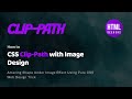 CSS Clip-Path Image Design | Shape Under Image Tutorial for Beginners