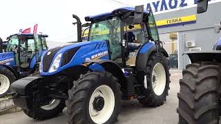 NEW HOLLAND T6.145 tractor internal external review