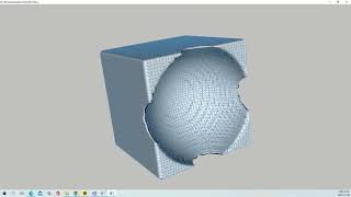 VTK Example - BooleanOperationImplicitFunctions - Cxx