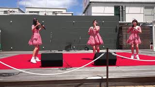 20180519まぜるなきけん「スキちゃん（カバー曲）」@HUGまる子フェス（岡山高島屋屋上）