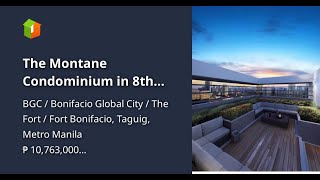 The Montane Condominium in 8th Avenue BGC (Ready for Occupancy)