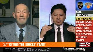 Pardon the Interruption | Michael Wilbon: This is Knicks’ year to win the title, Spurs vs Thunder?