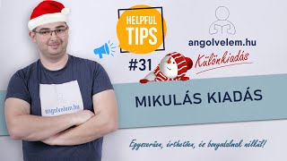 Angol Mikulás különkiadás #31 - Angol kifejezések, hogy te is KAPJ csokit a zoknidba!