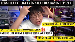 apakah ini awal kehancuran evos? reaksi mas deankt liat evos gagal dan depezet kena kasus