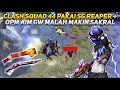 CLASH SQUAD 4 VS 4 PAKAI SG REAPER DAN OPM AIM GW MALAH MAKIN SAKRAL CUY 🔥 - FREE FIRE INDONESIA