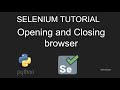 Python Selenium Tutorial #1:  Automation Testing , Web Scraping and bots